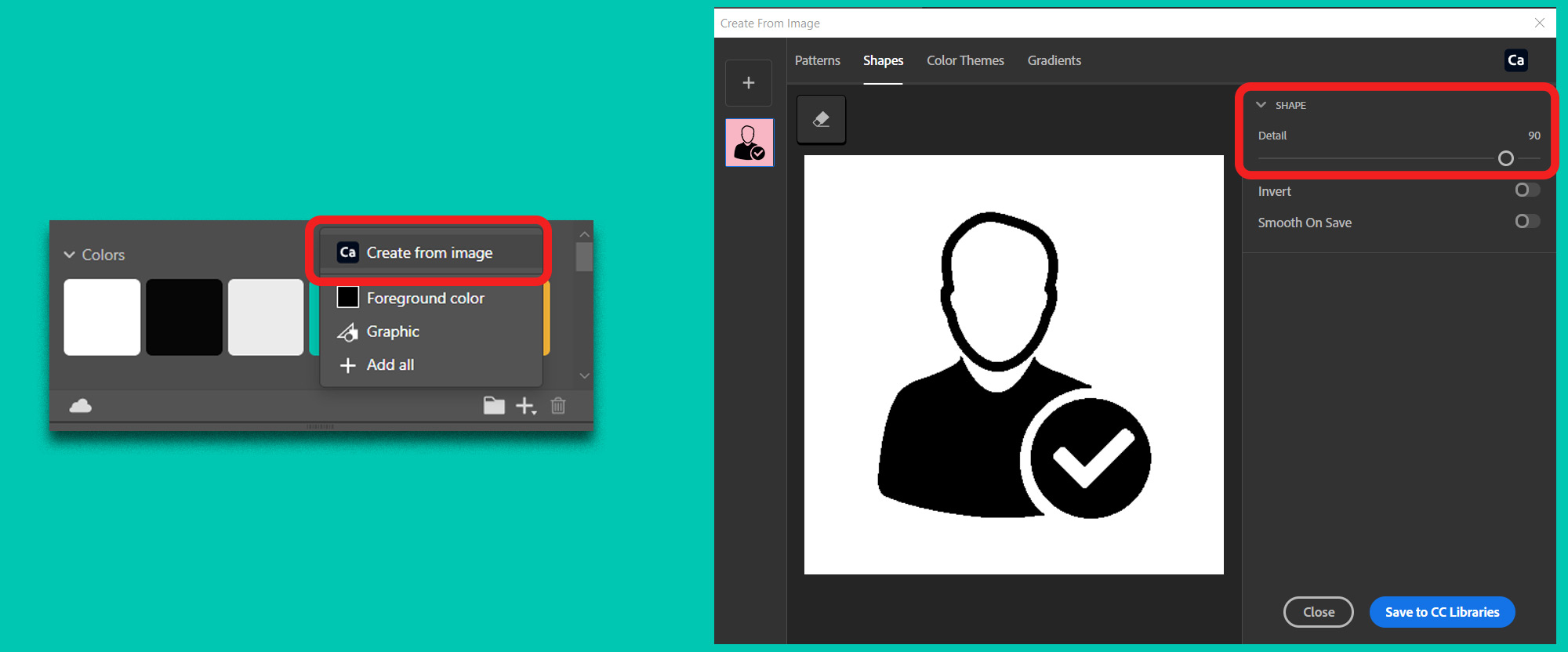 How to create vector graphics in Photoshop